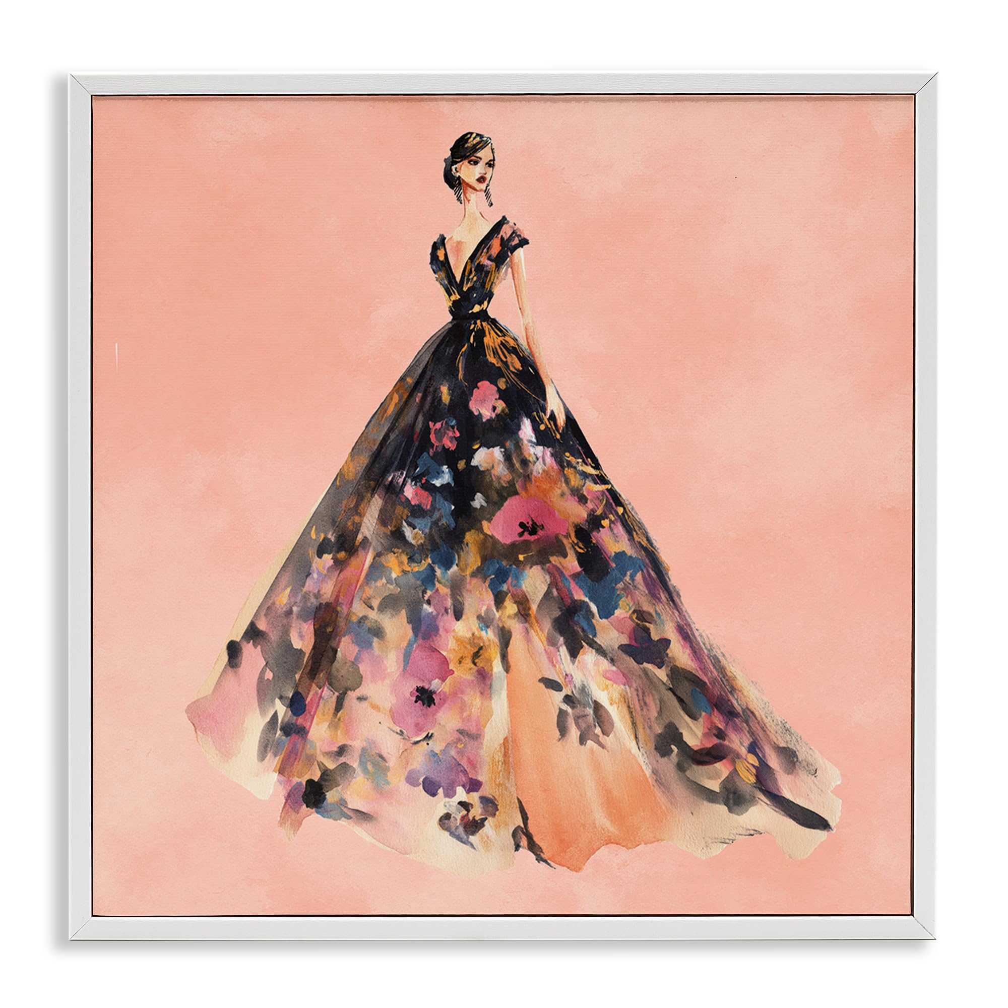 'Rose Gold Night'| Framed Giclee Art