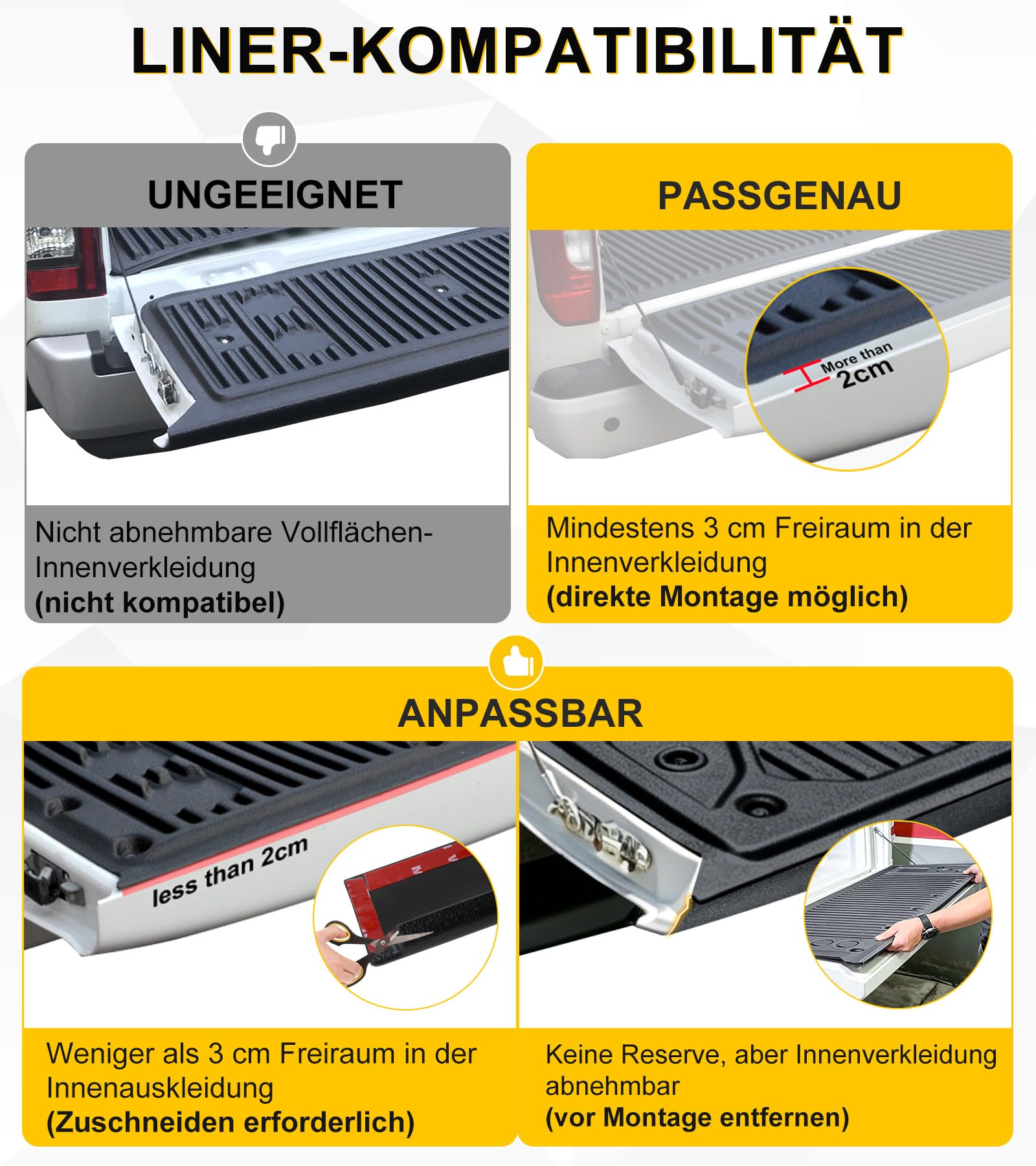Protezione per portellone posteriore per Mitsubishi L200 Triton 2019-2024 Pickup Doppia Cabina Singola Protezione Paraurti Accessori
