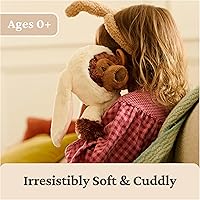 Vista 6 de GUND Philbin Bunny - Oso de peluche prémium con disfraz de conejo de Pascua, animal de peluche para edades de 0 años en adelante, 10 pulgadas