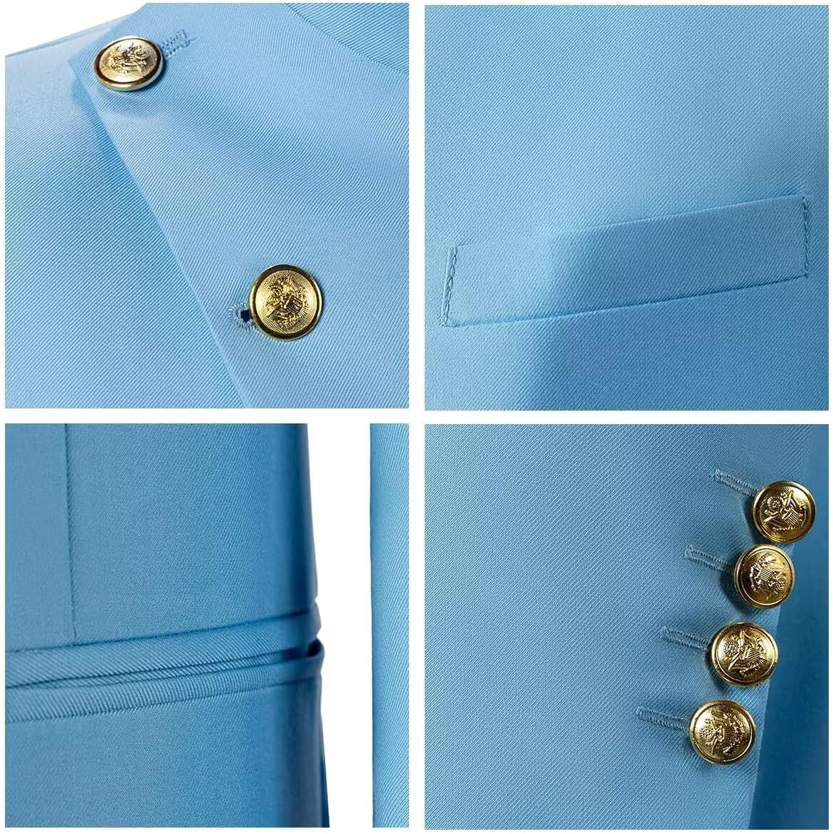 Men's African Groomsman Suit 2 Pieces Suit Business Dress Party Blazer