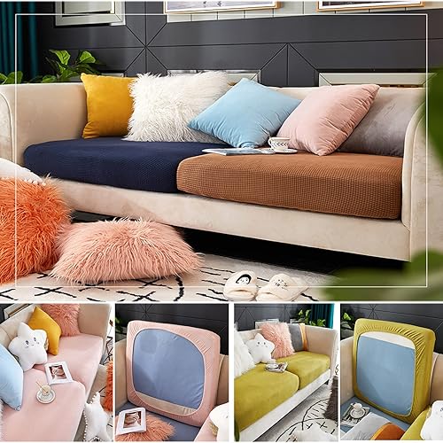 Miniatura 6 de NEOXOL Fundas mágicas para sofá 2023, elásticas, clásicas, impermeables, en forma de L para sofá seccional, fundas de cojín individuales