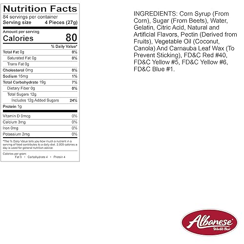 Miniatura 3 de Albanese Candy bolsa de 5 libras de caramelos gomitas con forma de flores