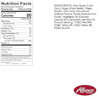 Albanese Gummi Awesome Blossoms, 5-Pounds