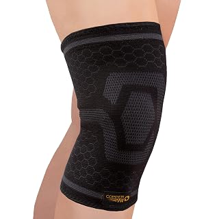 Copper Fit ICE Knee Compression Sleeve Infused with Menthol - Amazon product rated Grade B