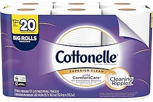 Cottonelle Ultra ComfortCare Soft Toilet Paper: A Symphony of Comfort for Your Posterior