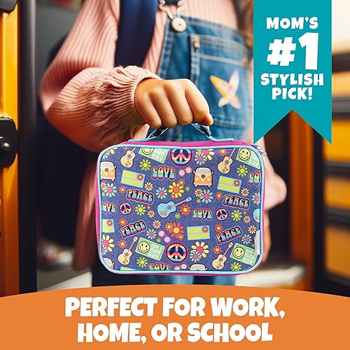 Miniatura 6 de Lonchera Bentology, bolsa de almuerzo, hermética, caja bento, para niña