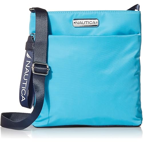 Nautica Diver Nylon Small Womens Crossbody Bag Purse with Adjustable Shoulder Strap