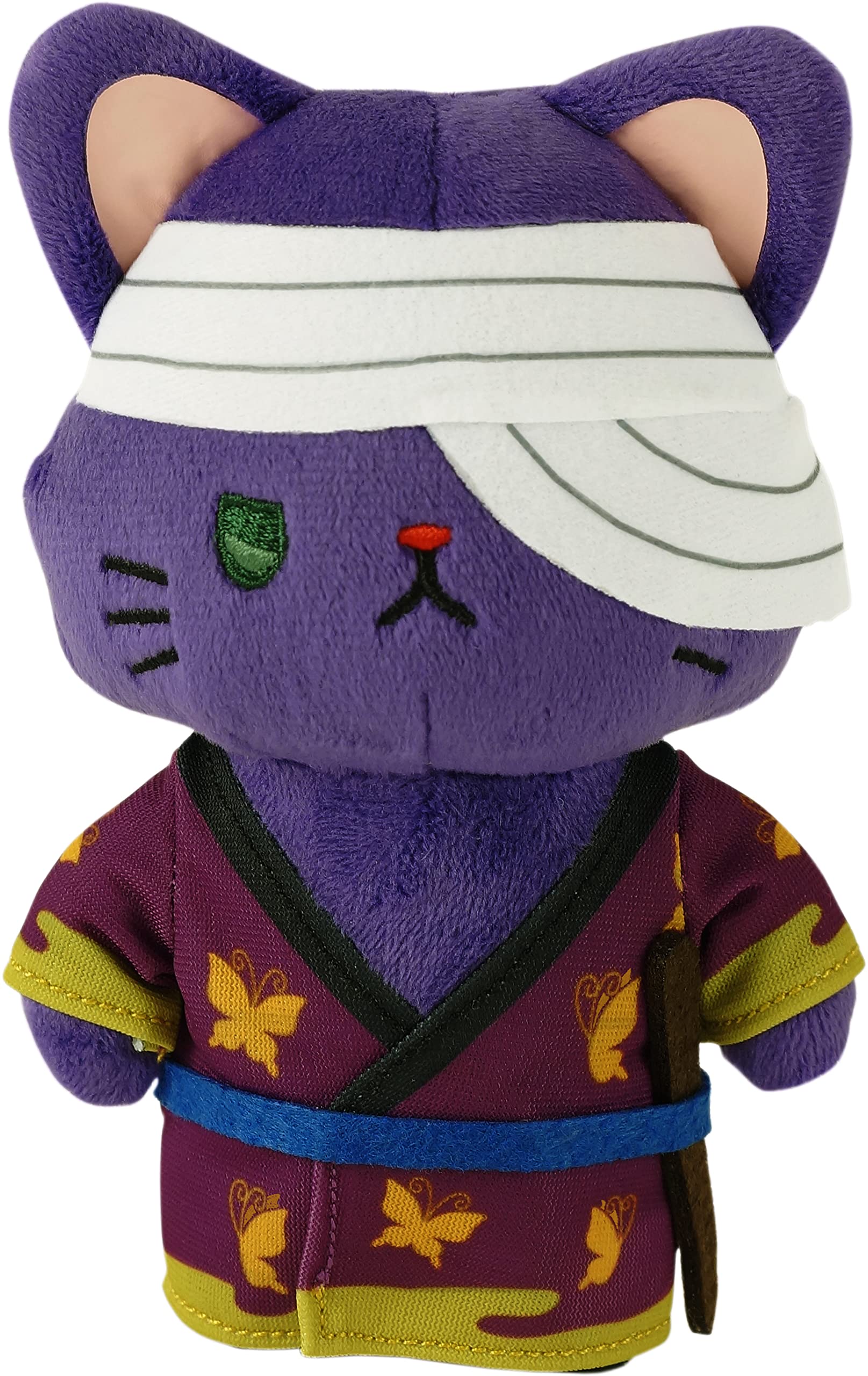 Amazon.co.jp: 銀魂 withCATアイマスク付きぬいぐるみキーホルダー 