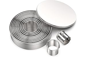 Round Cookie Biscuit Cutter Set: Master Baking with Culinary Precision