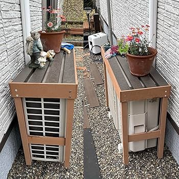 Amazon | アイガーデン(igarden) 腐らない 錆びない エアコン室外機 Amazon | アイガーデン(igarden) 腐らない 錆びない エアコン室外機