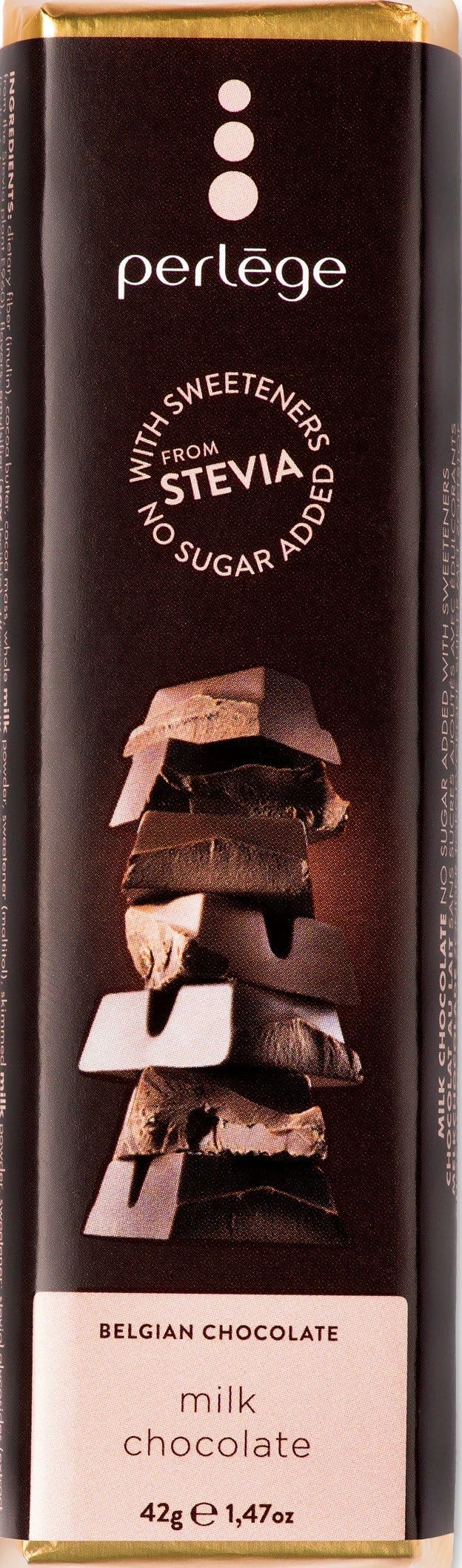 Perlege Stevia Milk Chocolate 1.5 oz (42 g)