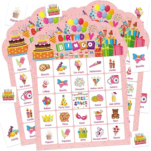 Miniatura 15 de Juego de bingo de Navidad para niños, niñas y adultos, 24 jugadores, tarjetas de bingo de Navidad, suministros de fiesta de Navidad, divertido juego