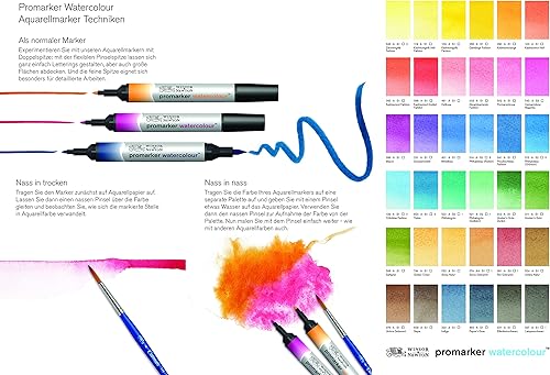 Miniatura 8 de Winsor & Newton Marcador de acuarela ProMarker Sepia