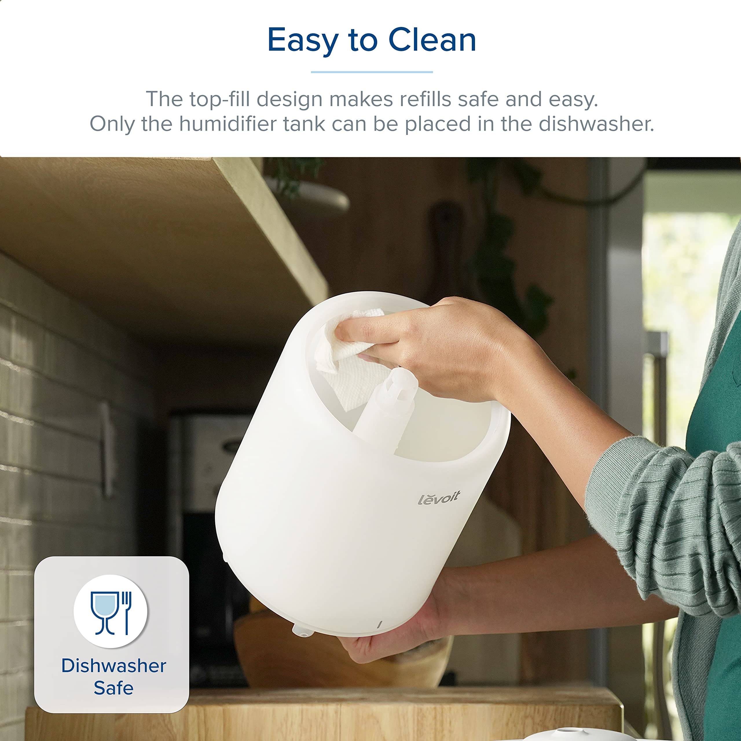 LEVOIT Ultrasonic Cool Mist Humidifiers, Adjustable 360° Rotation