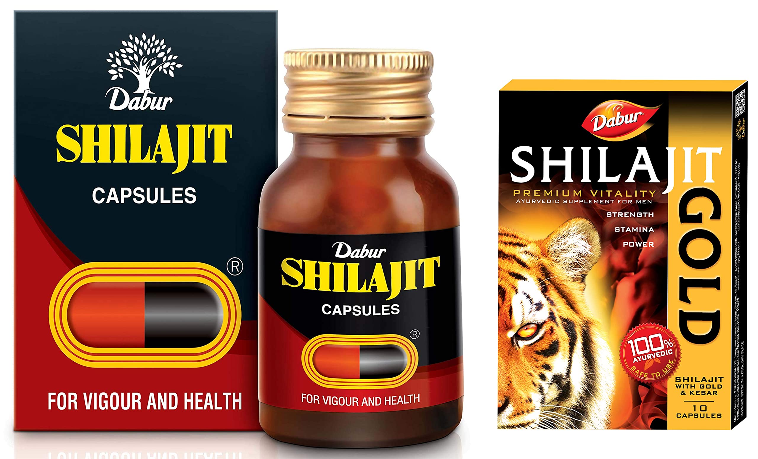 DABUR Shilajit For Vigour And Health 30 Capsules Shilajit Gold : Ayurvedic Capsules For Strength, Stamina And Power 10 Capsules (B0B9XPKC5H) Amazon Price History, Amazon Price Tracker