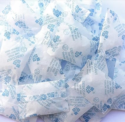 Young Arrow Silica Gel 2 Gram Packets Desiccant Dehumidifier for Moisture Absorption to Protect Wardrobe, Shoes, Cupboard, Electronics, Camera Lenses & More (75 Pcs)