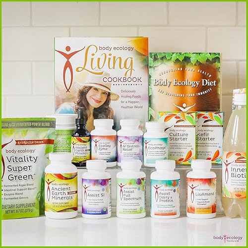 Miniatura 7 de Body Ecology Super Spirulina Plus  Suplemento orgánico de superalimentos  Fuente fermentada de probióticos  5.29 oz