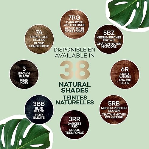 Miniatura 10 de Clairol Natural Instincts - Tinte semipermanente para el cabello, color castaño cálido oscuro 4W, paquete de 2 unidades