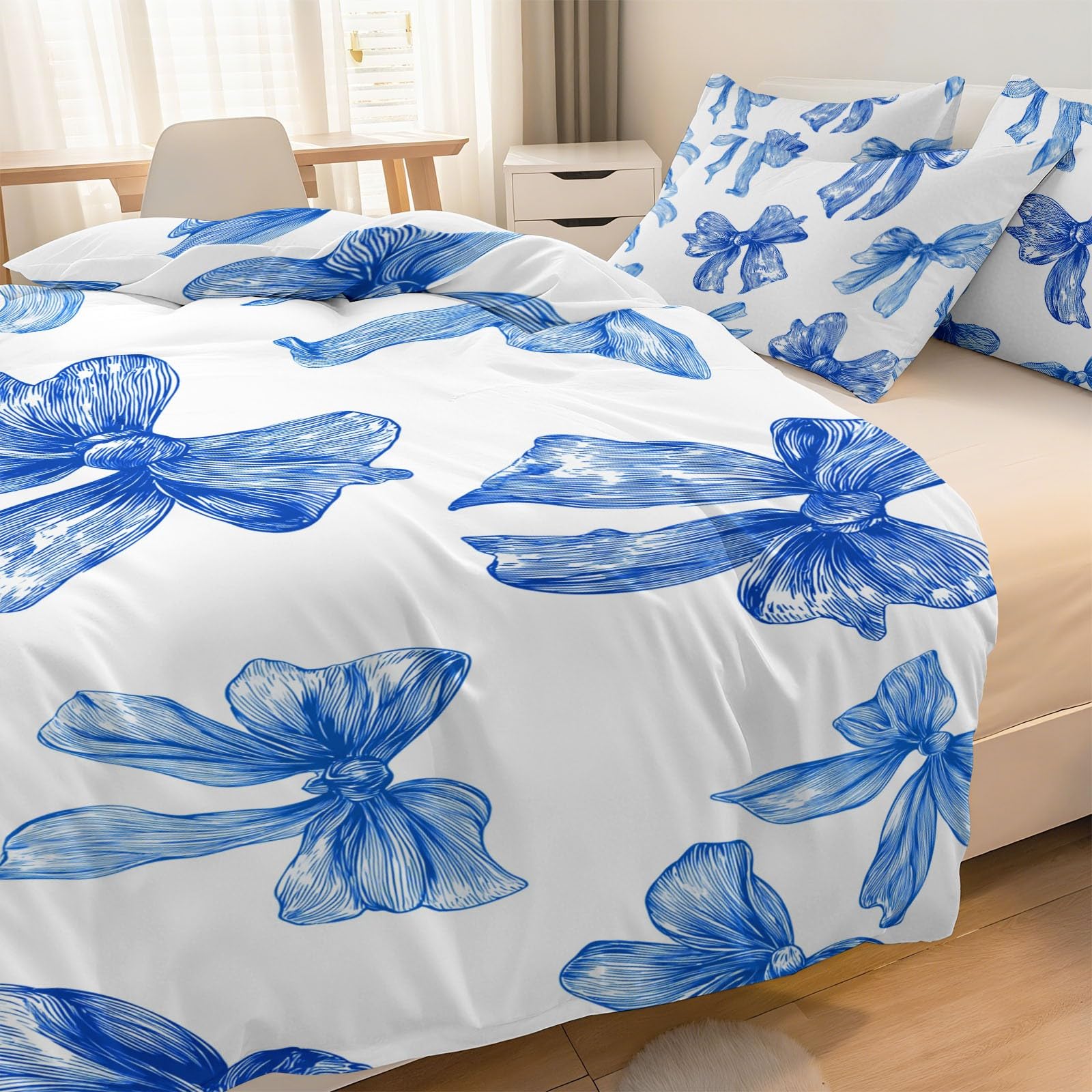 Podwójny zestaw pościeli 180 x 220 cm - Premium hipoalergiczna poszewka na kołdrę dwustronna poszwa na kołdrę 3-częściowy zestaw poszewek na kołdrę, bez prasowania, biały nowoczesny artystyczny