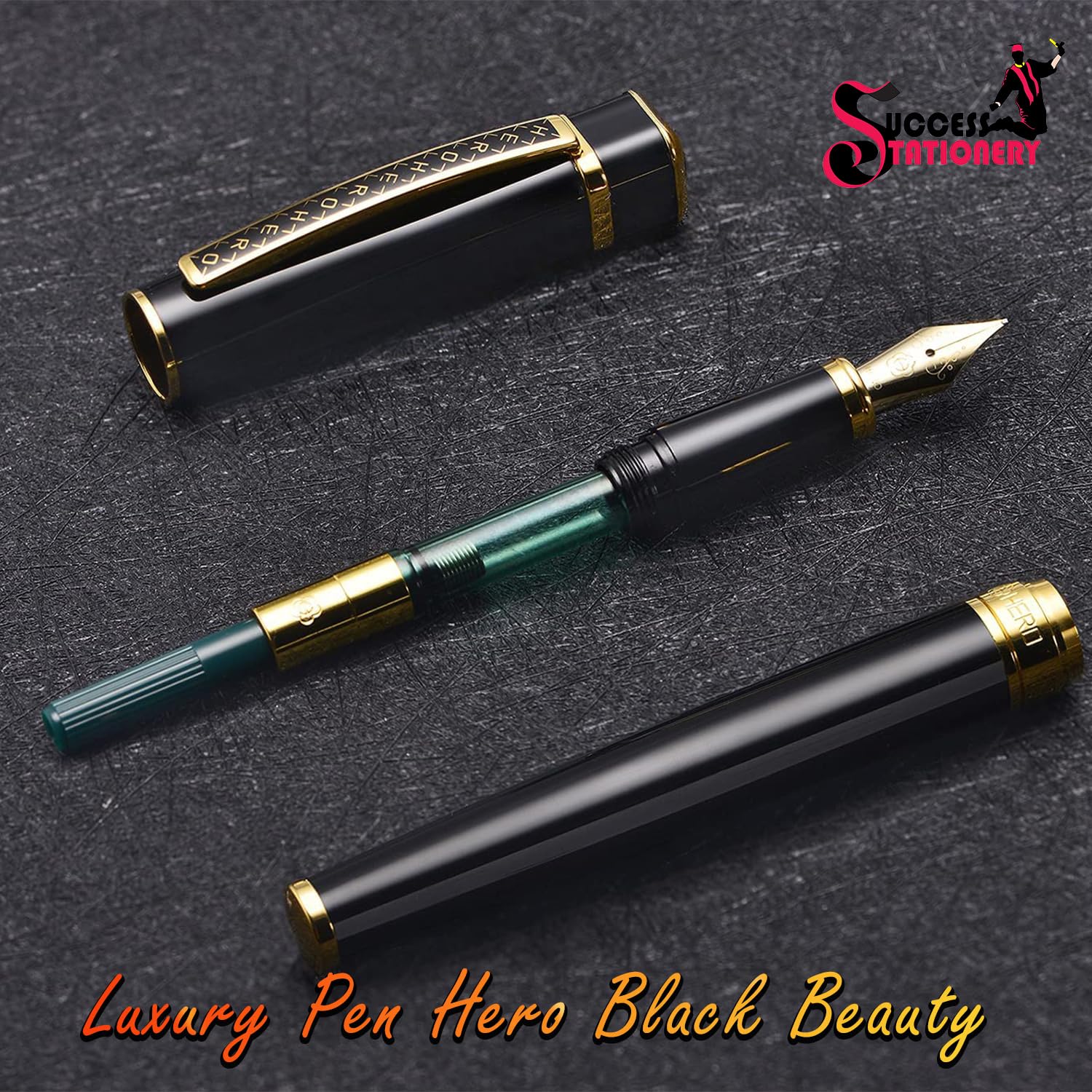 Amazon | Success 文具 ヒーロー 万年筆 979 プレミアムモデル 万年筆