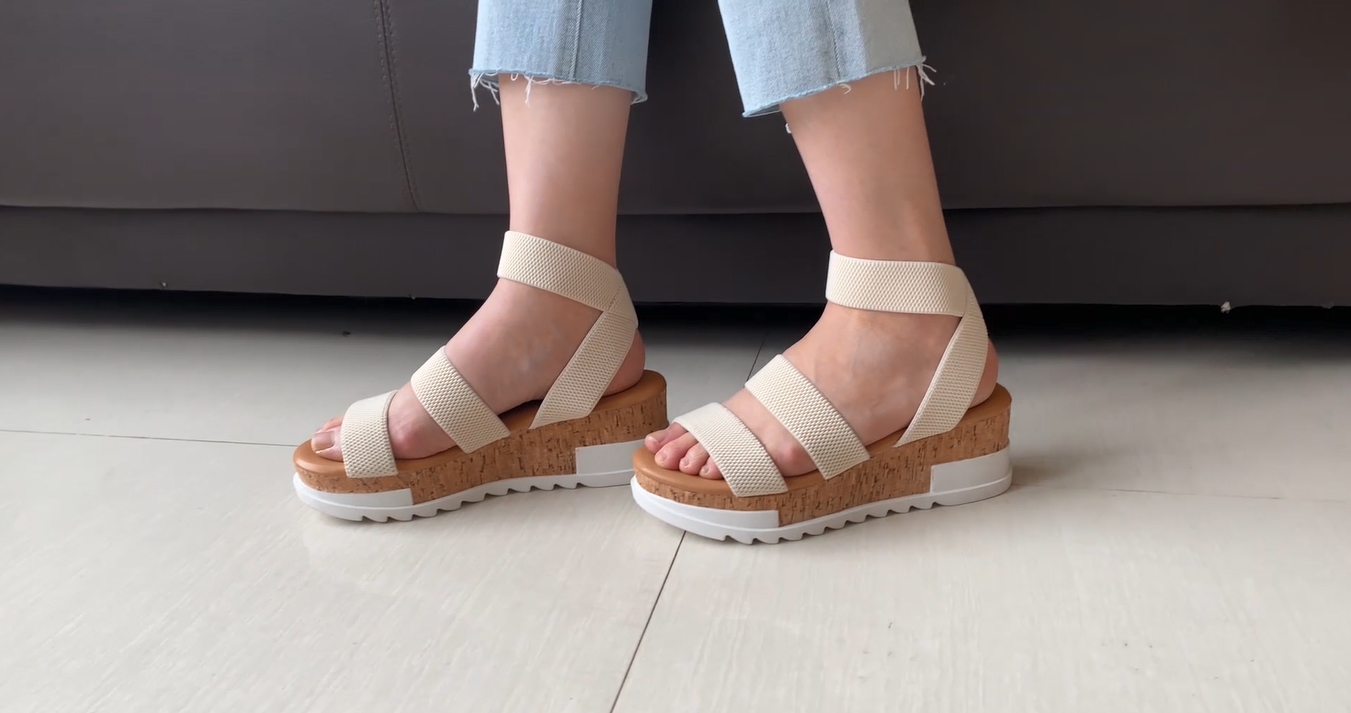 ankle strap sandals platform