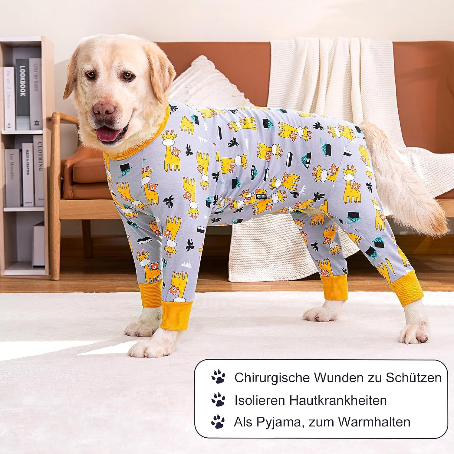 Kombinezon regeneracyjny dla psa Onesie, body z długim rękawem do piżamy pooperacyjnej dla zwierząt domowych Ochrona ran, profesjonalne ubranie chirurgiczne dla zwierząt po zabiegu chirurgicznym (ko