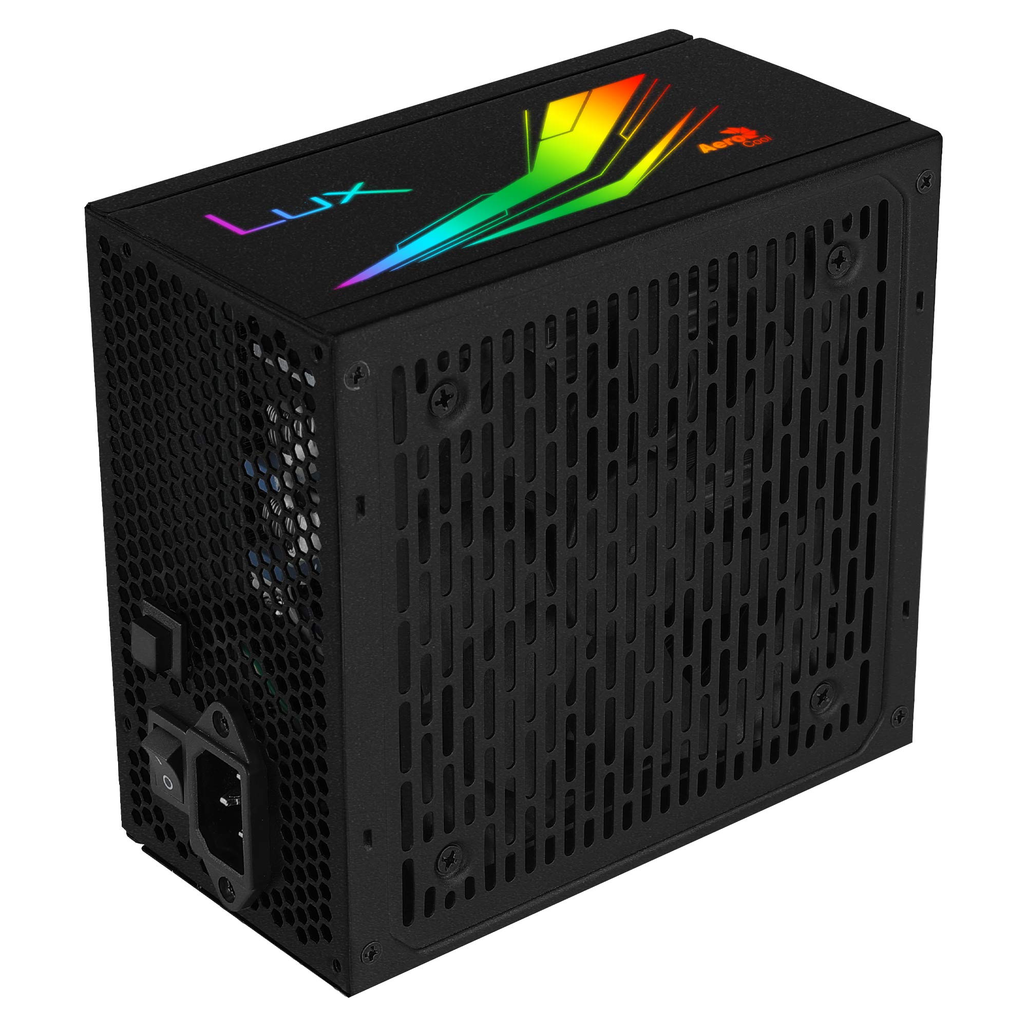 Aerocool LUXRGB1000M, Alimentatore Modulare 1000W, RGB, 80Plus Gold 90% Efficiente