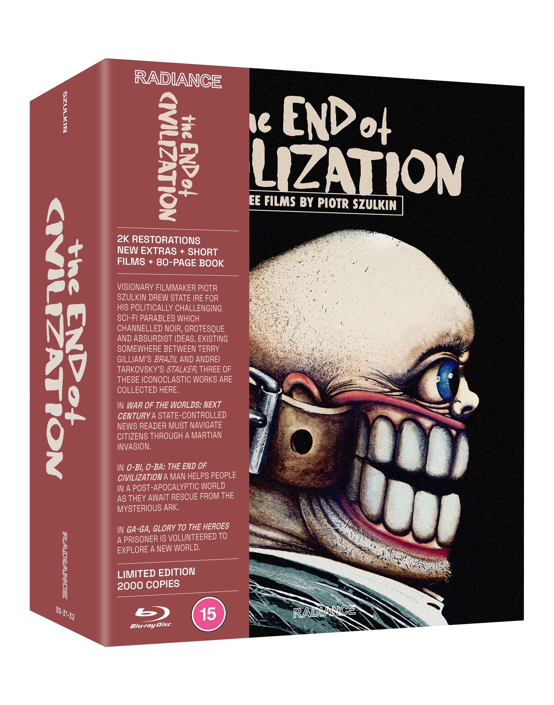The End of Civilization: Three Films by Piotr Szulkin [Blu-ray] [Region A & B & C]