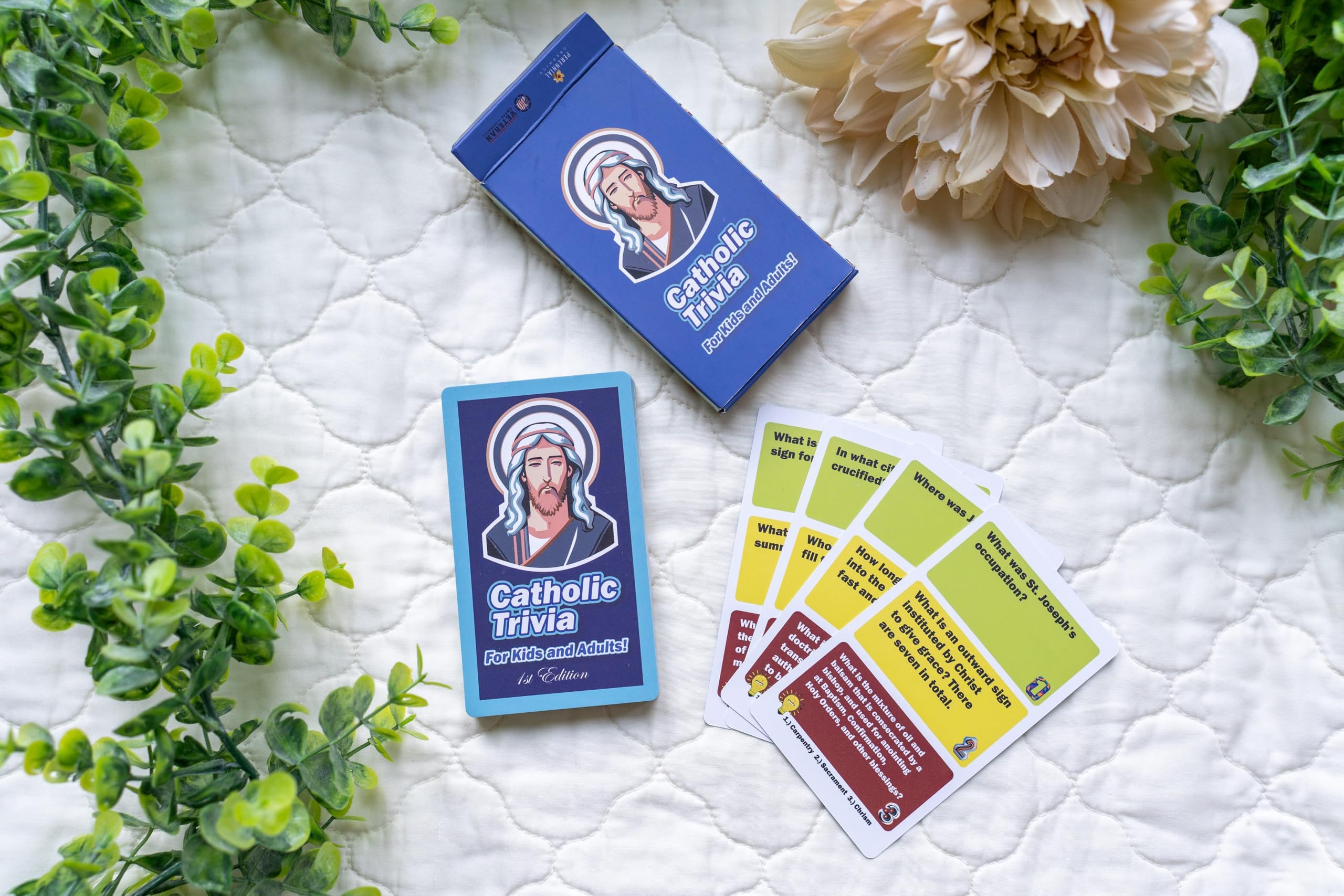 Catholic Trivia Game, Catholic Game - Fun & Educational Quiz on Catholic Catechism and Church Teachings for Teens and Adults | Perfect for Catholic Faith Formation & Gifts - Image 7