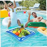 Vista 7 de Barras inflables para servir, bandejas inflables para servir ensaladas, bufé de hielo, soporte para bebidas y alimentos para interiores