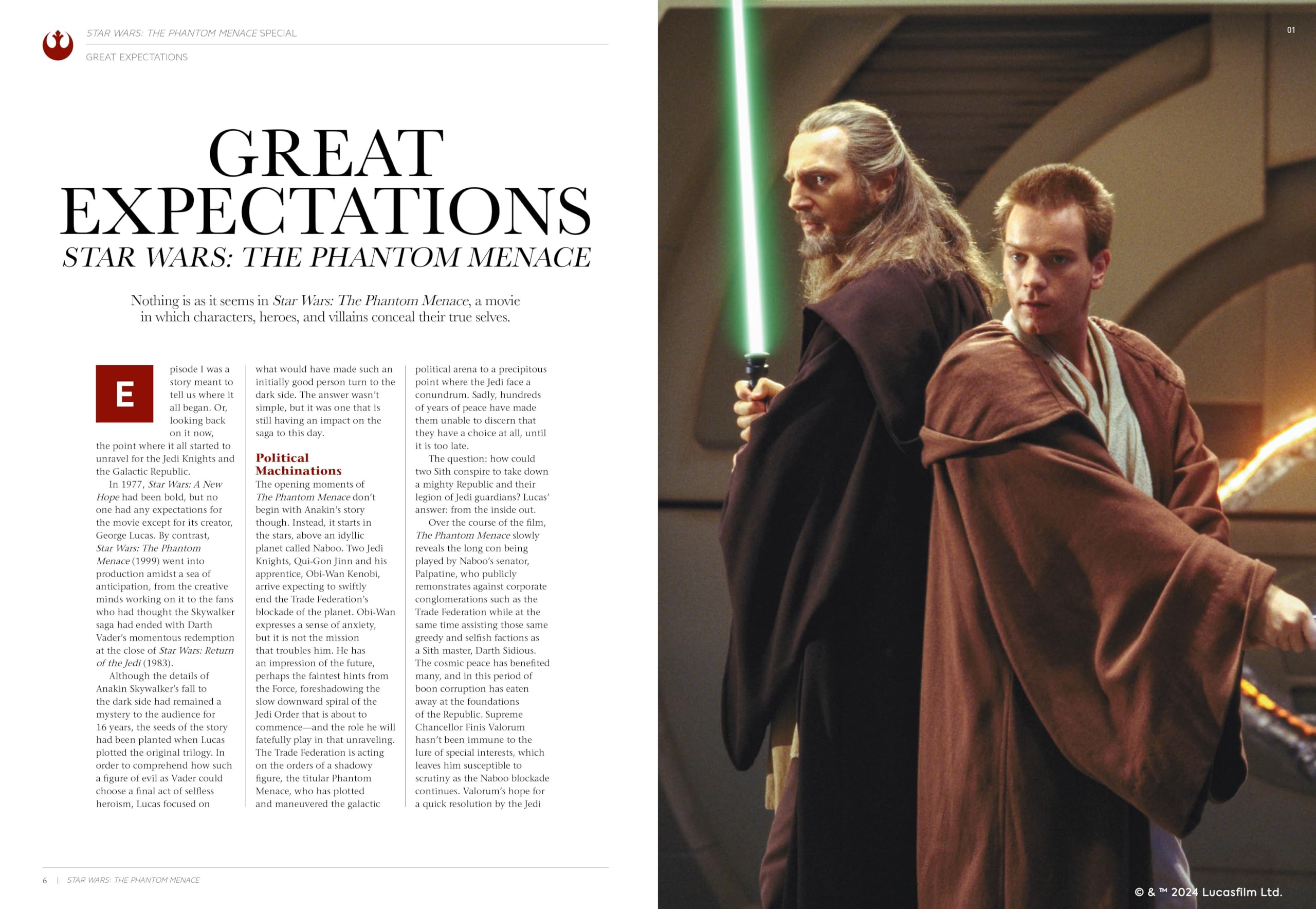 Star Wars Insider Presents The Phantom Menace 25 Year Anniversary Special: Episode 1: the Phantom Menace