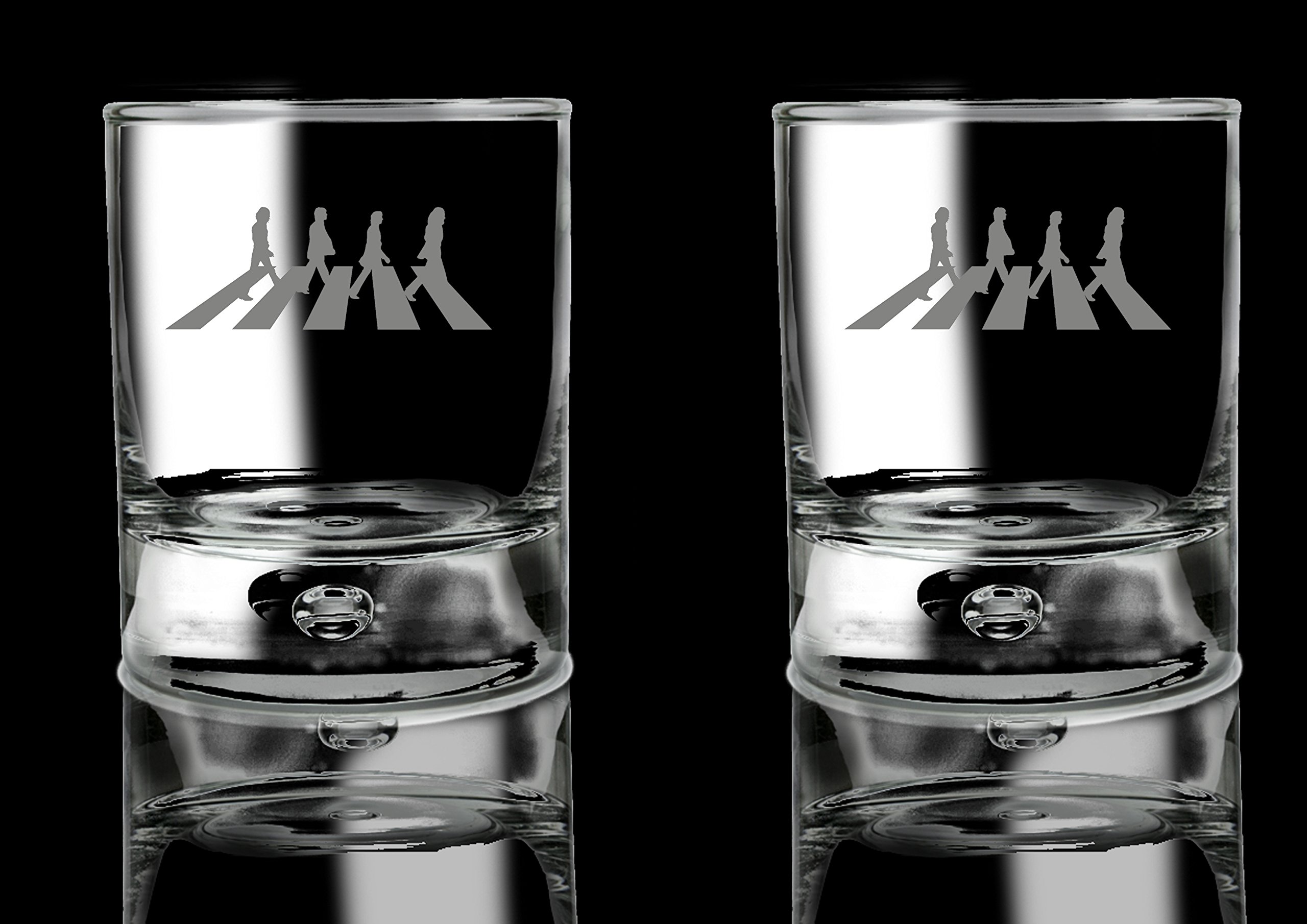 Buy The Beatles Abbey Road Set of 2 Whiskey Glasses. Matching Wine