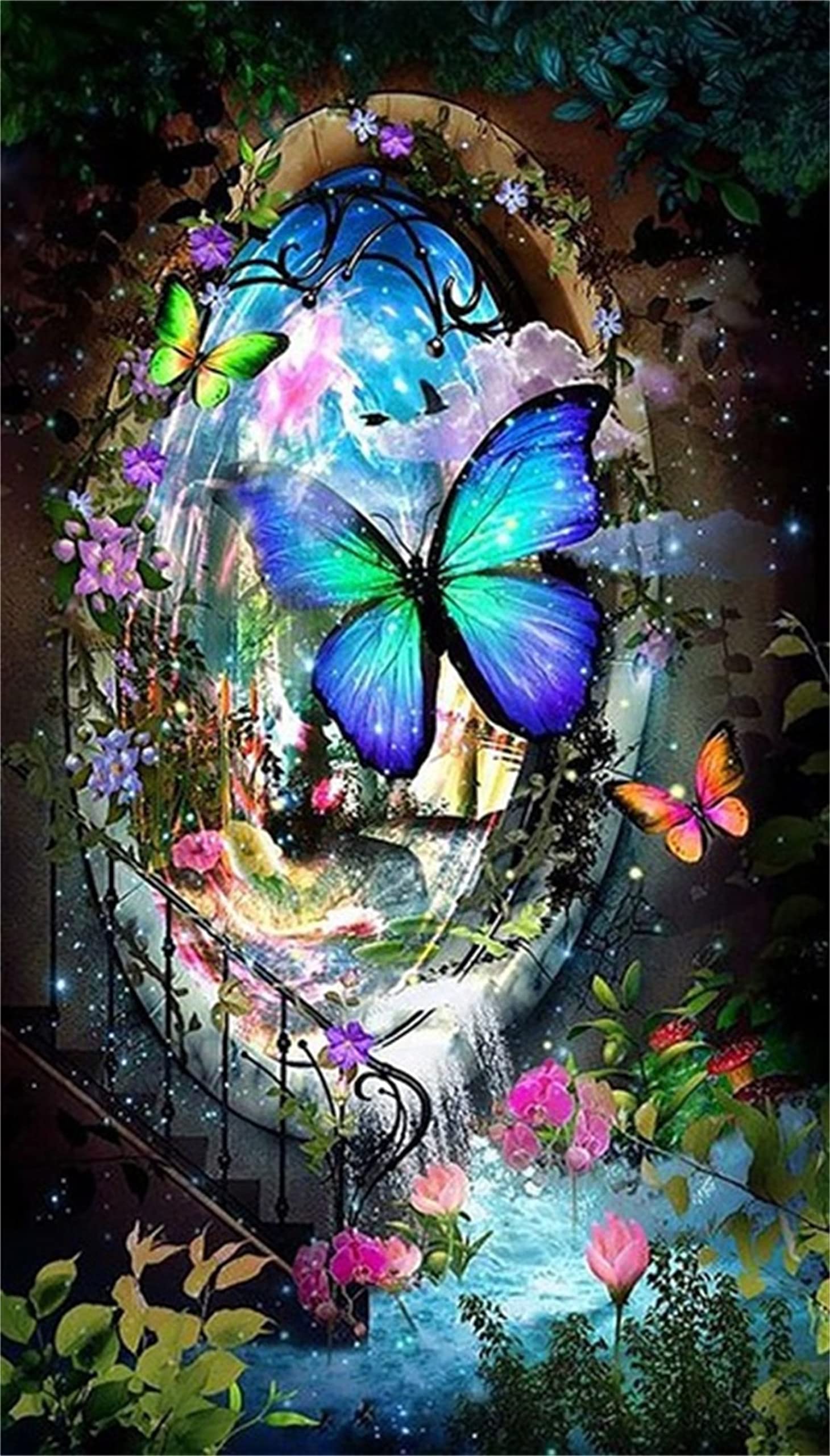 ダイヤモンドアートクラブ Butterfly Fantasy DACキット Butterfly