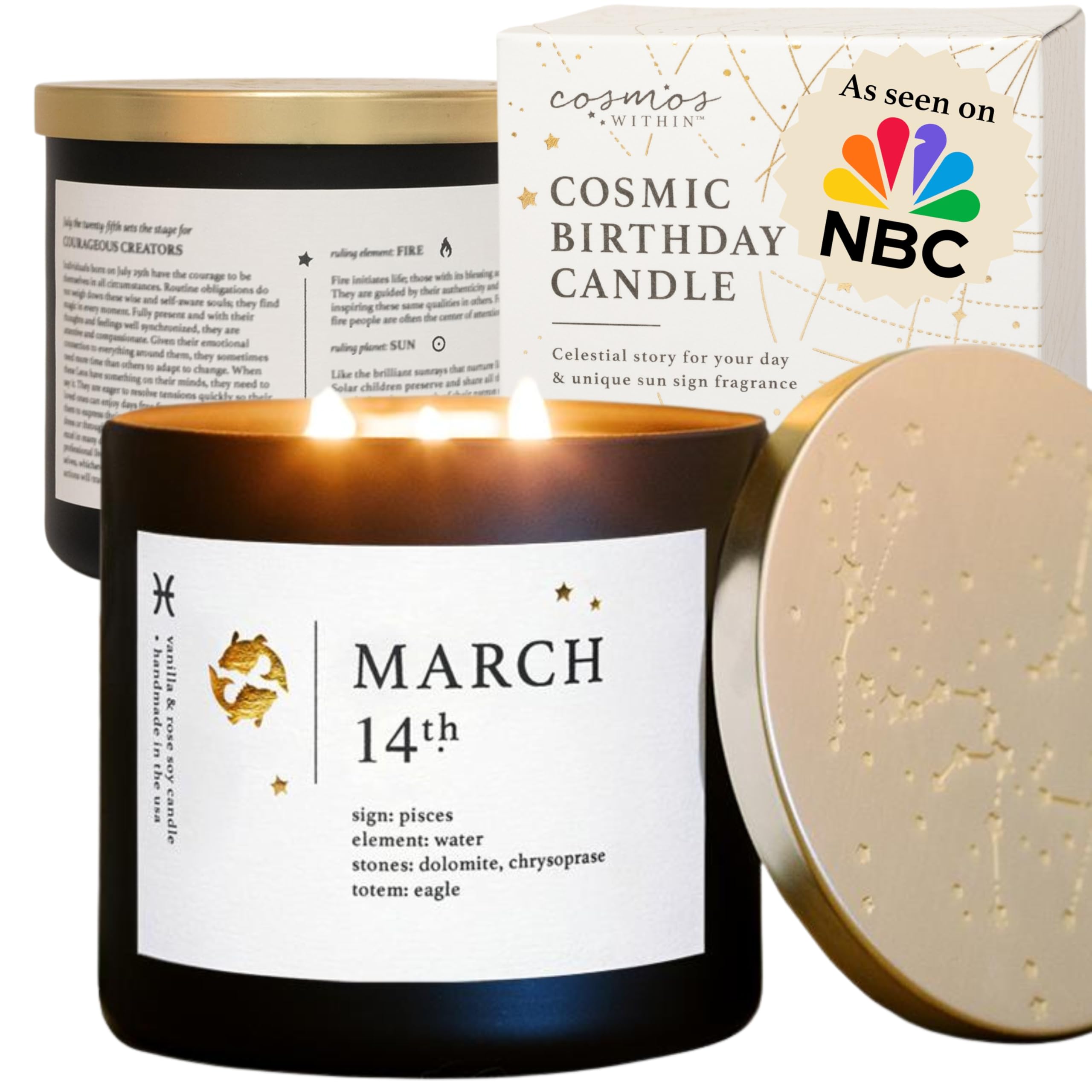 Stillwater Bath and Body Zodiac Candle