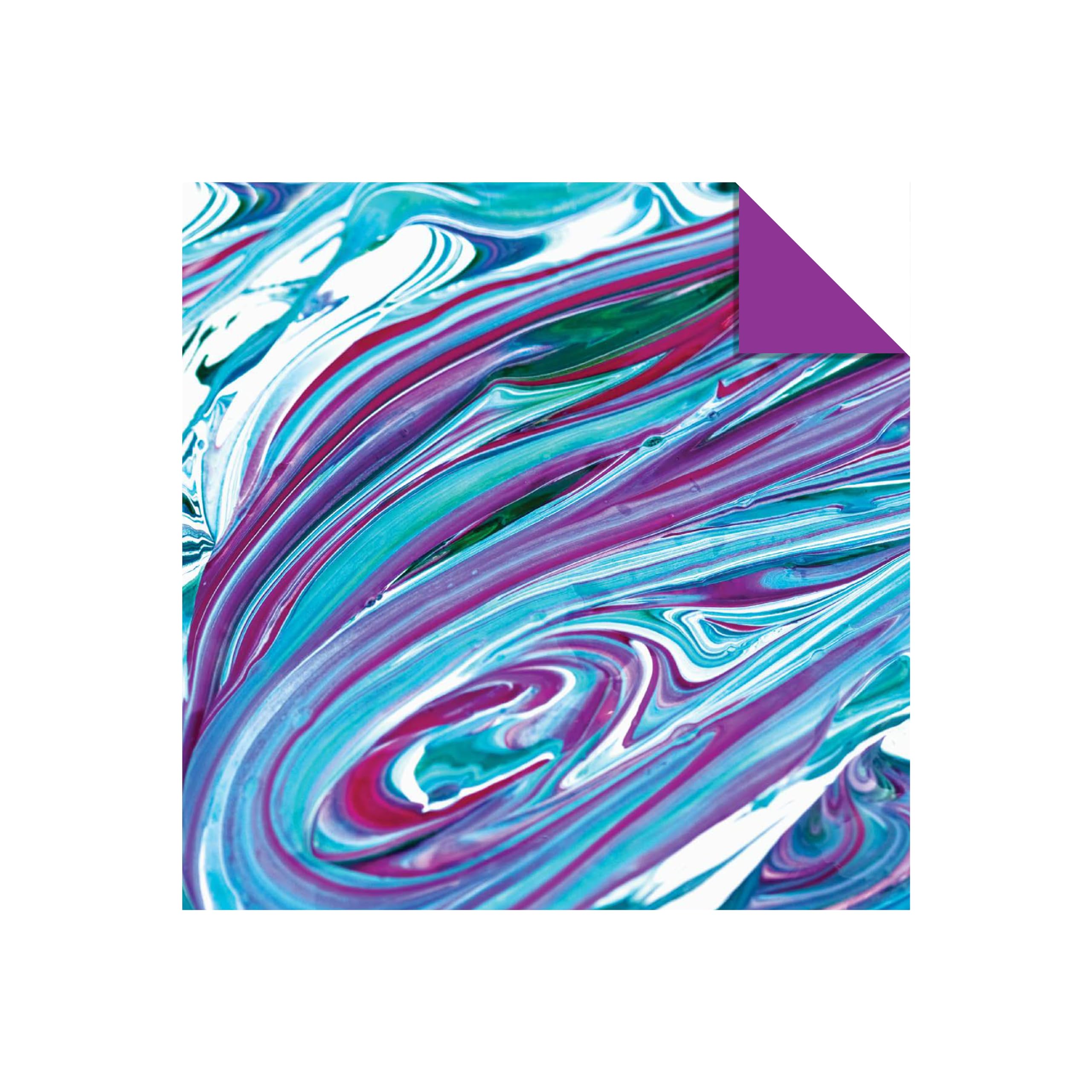 Origami Paper 500 sheets Marbled Patterns 4" (10 cm)