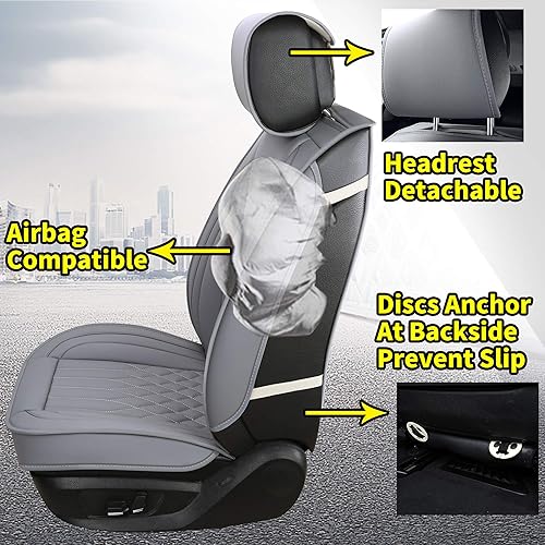 Miniatura 5 de Aierxuan KK - Fundas para asientos de automóvil