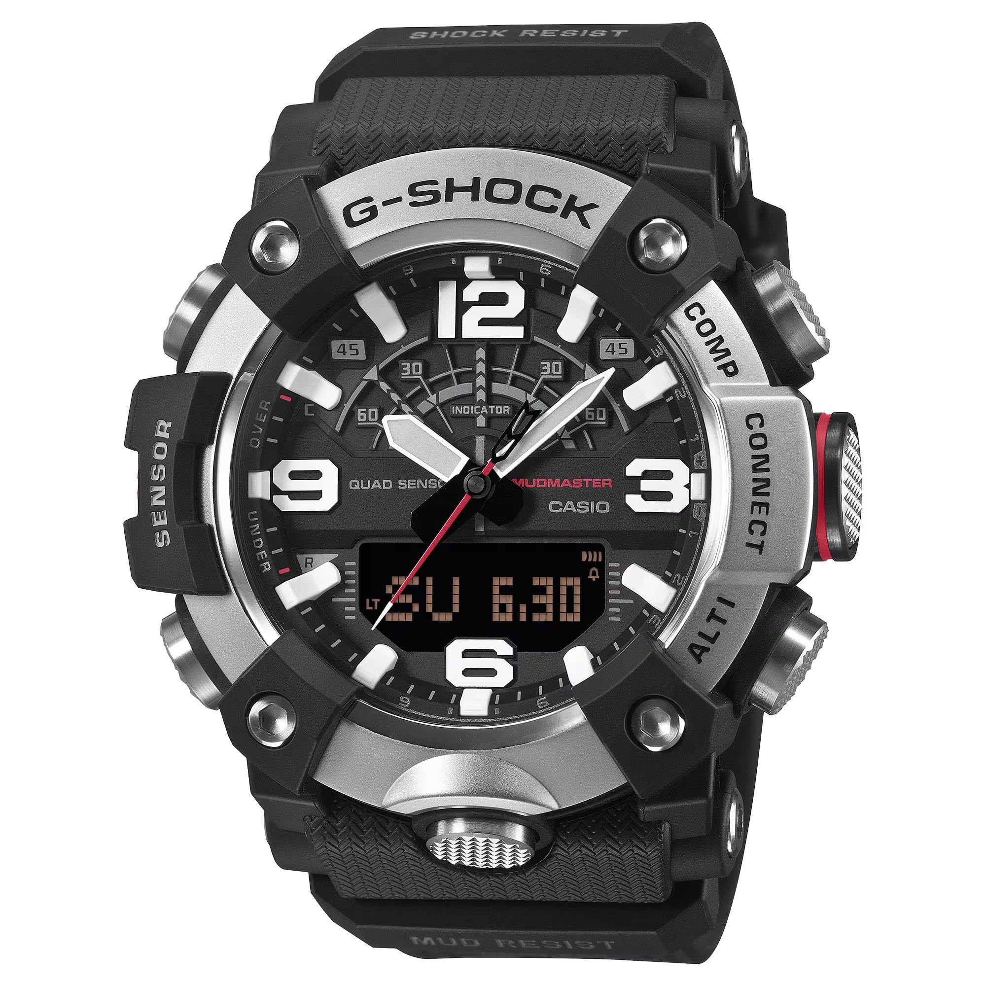 Casio G-Shock Master of G Mudmaster - Orologio da polso da uomo, al quarzo, analogico, digitale