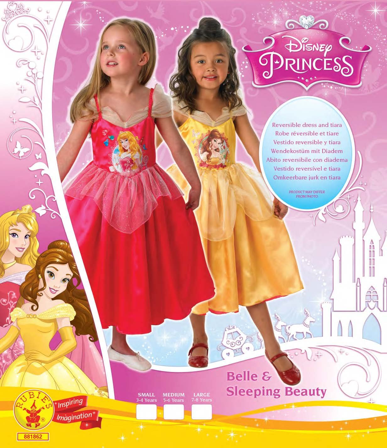 reversible disney princess dress Aurora Reversible Nightgown for Girls Sleeping Beauty- Official Disney Store