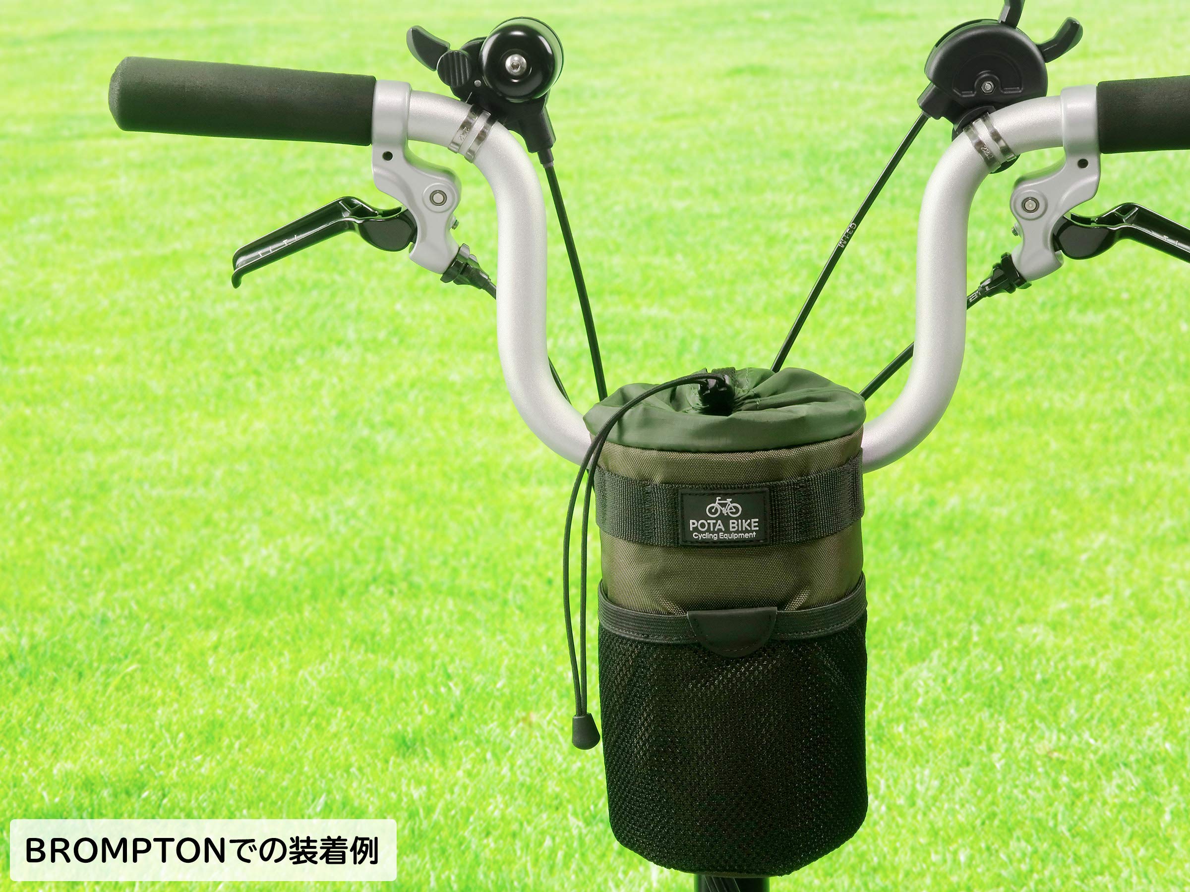 sbnskハンドメイドフレームバッグ＋ステムポーチ×2 Amazon.co.jp: POTA BIKE(ポタバイク) ハンドルステムポーチ2