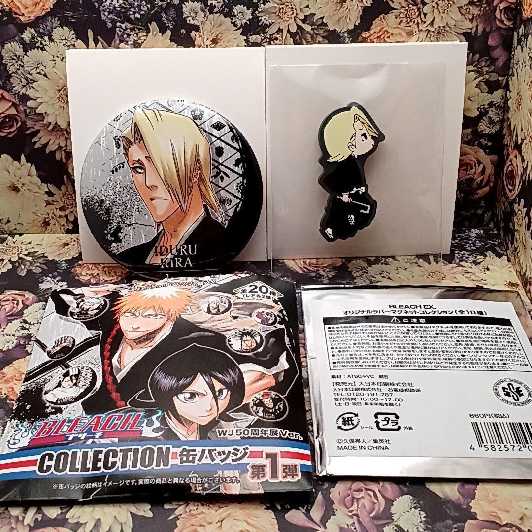 Amazon.co.jp: 吉良イヅル 缶バッジ ラバーマグネット BLEACH 原画展 