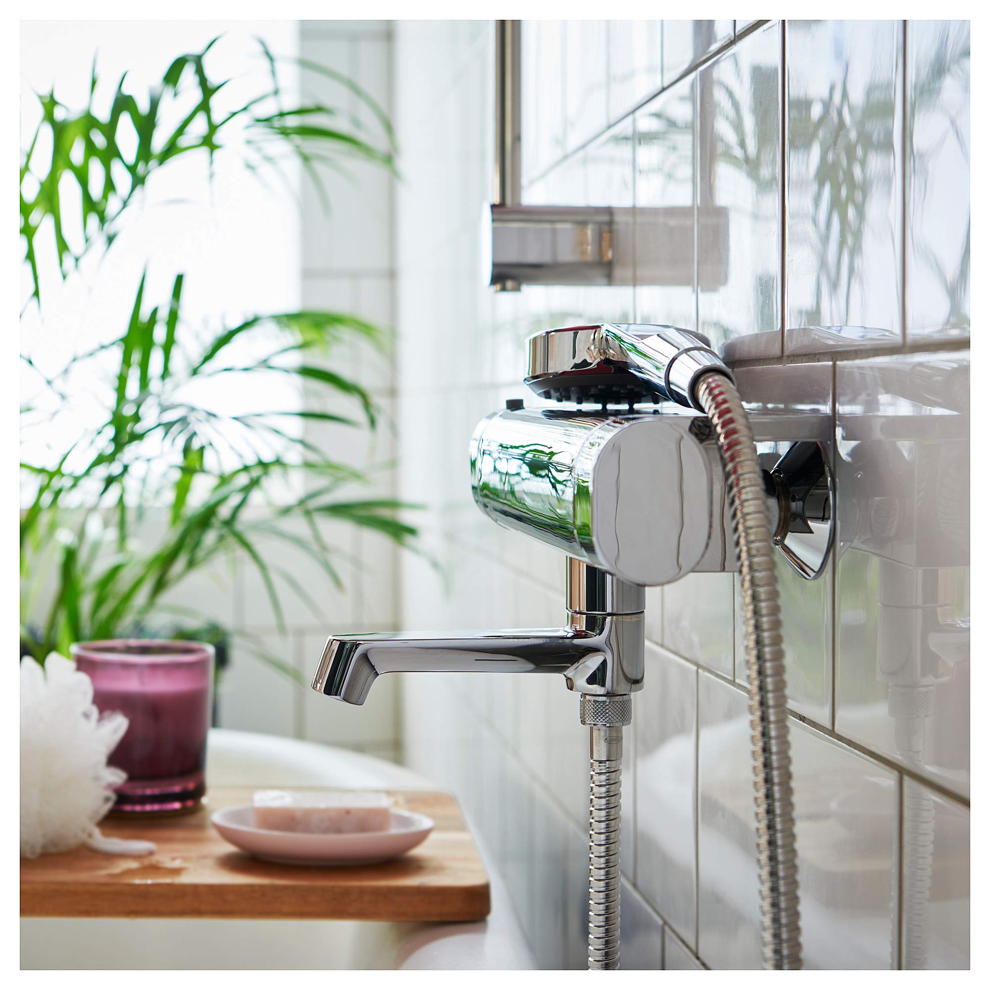 RVS316 thermostaat badset met douche glijstang - merk Sento Stainless