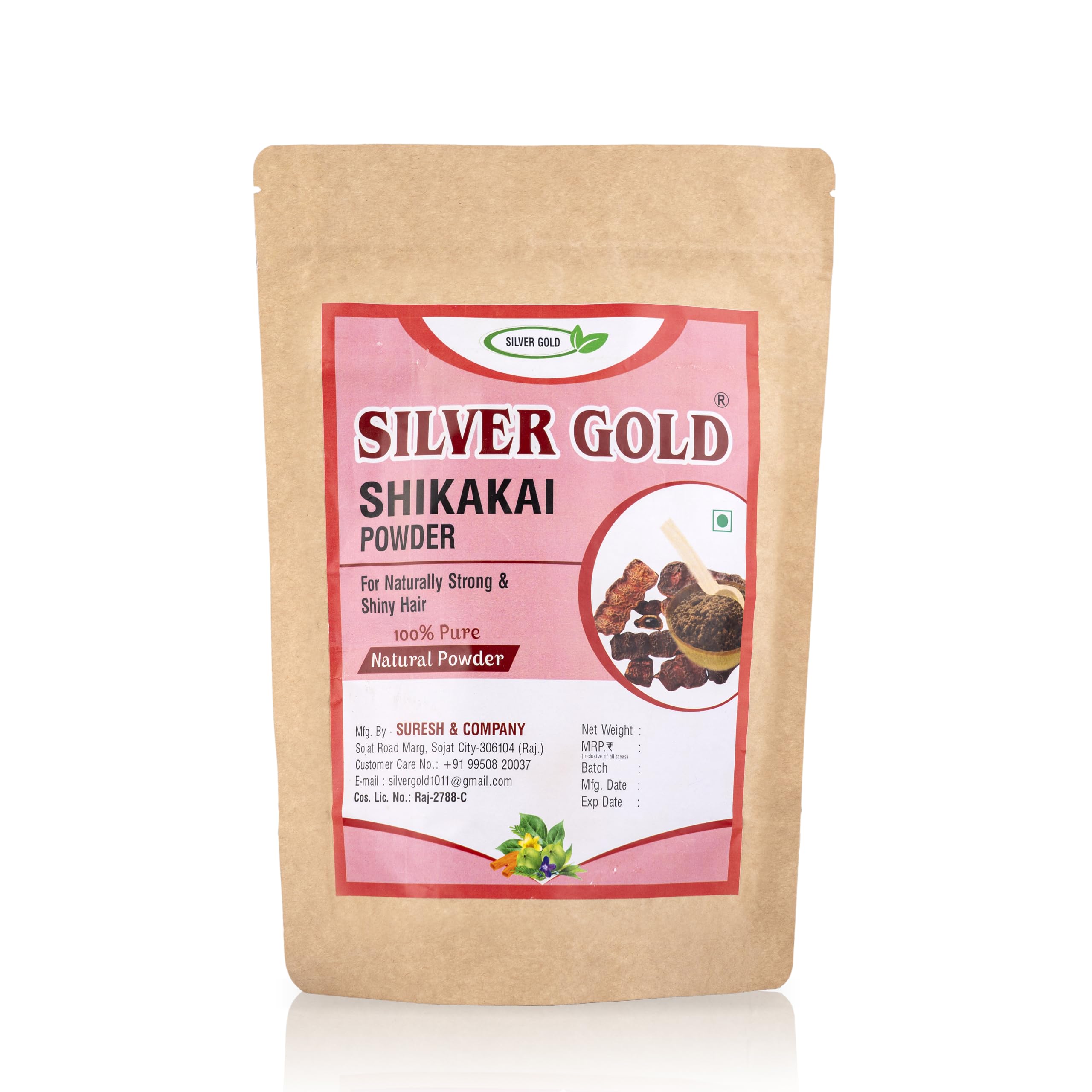 200gm shikakai powder silver gold-image-3