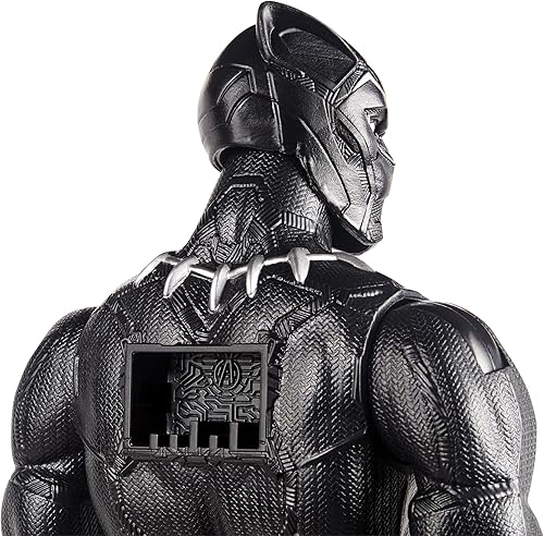 Miniatura 5 de Avengers Marvel Endgame Titan Hero Series Black Panther 12 pulgadas figura de acción, marrón/A