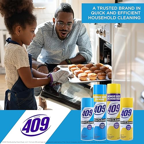Miniatura 6 de 409 Limpiador de horno sin humos de 19 onzas, aroma fresco, elimina la grasa y la suciedad al contacto, una limpieza potente en la que puedes