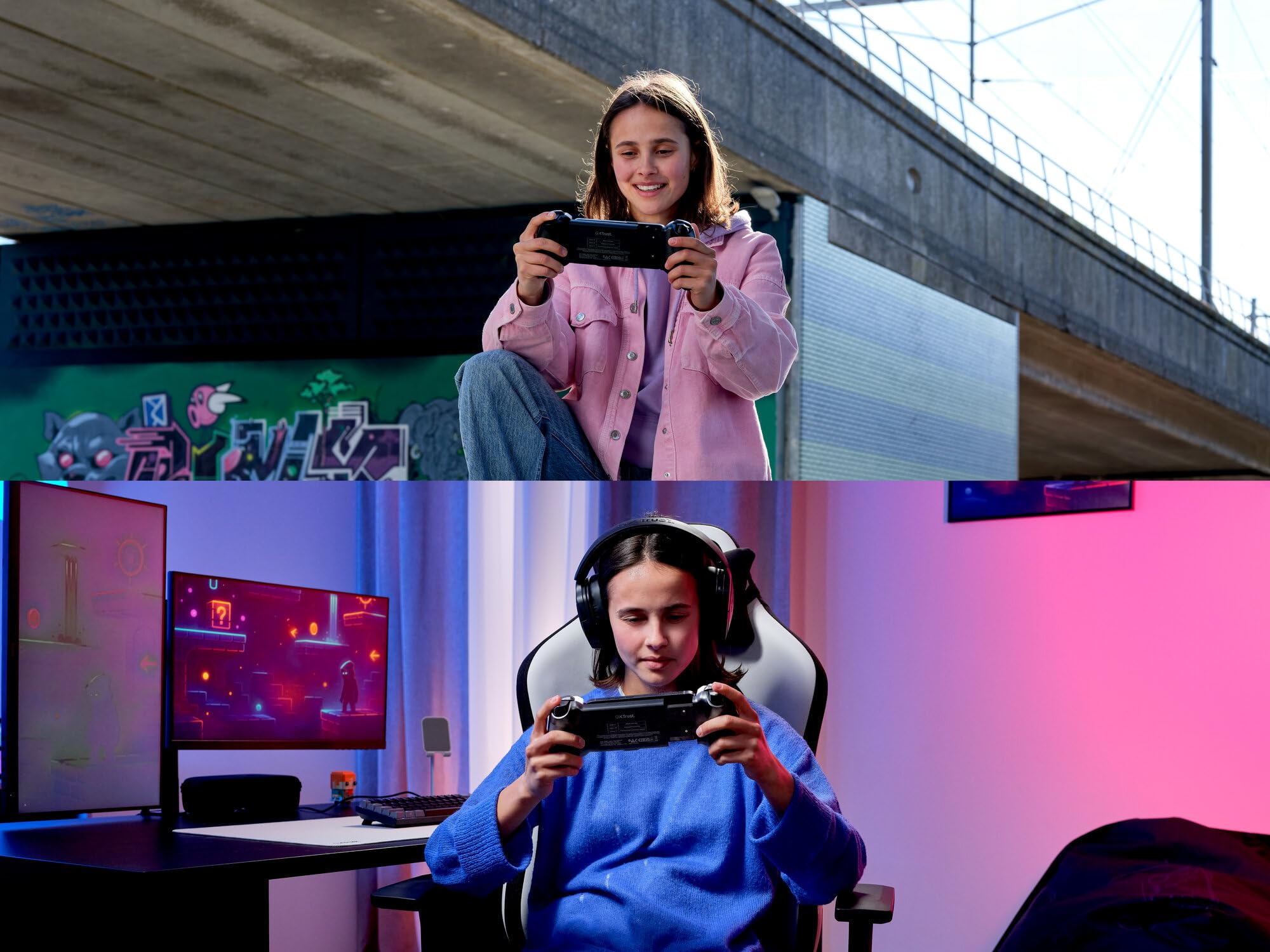 GXTrust Rynox Manette pour Telephone Portable Sans Fil Bluetooth