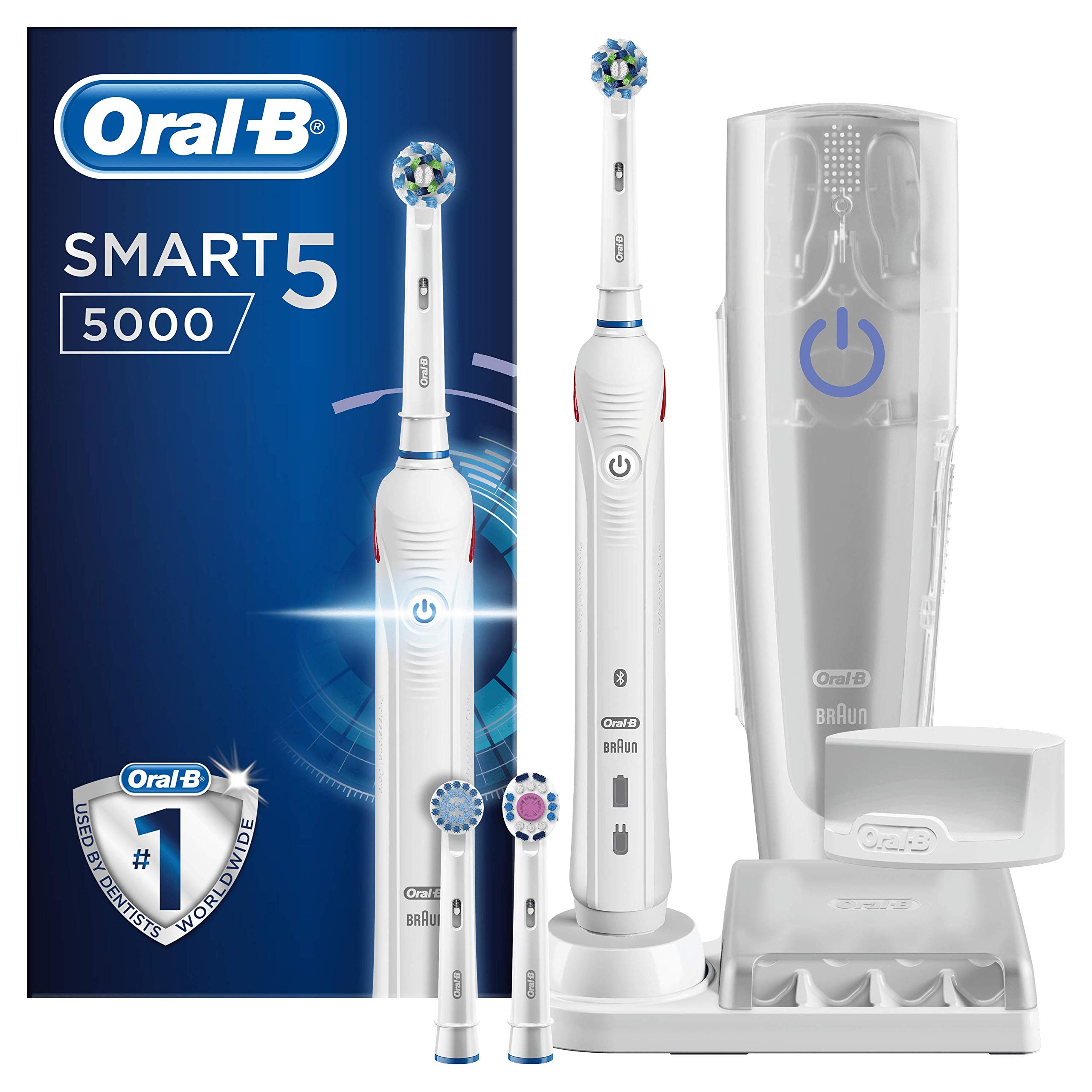 OralB Smart 5 Electric Toothbrush with Smart Pressure Sensor, App