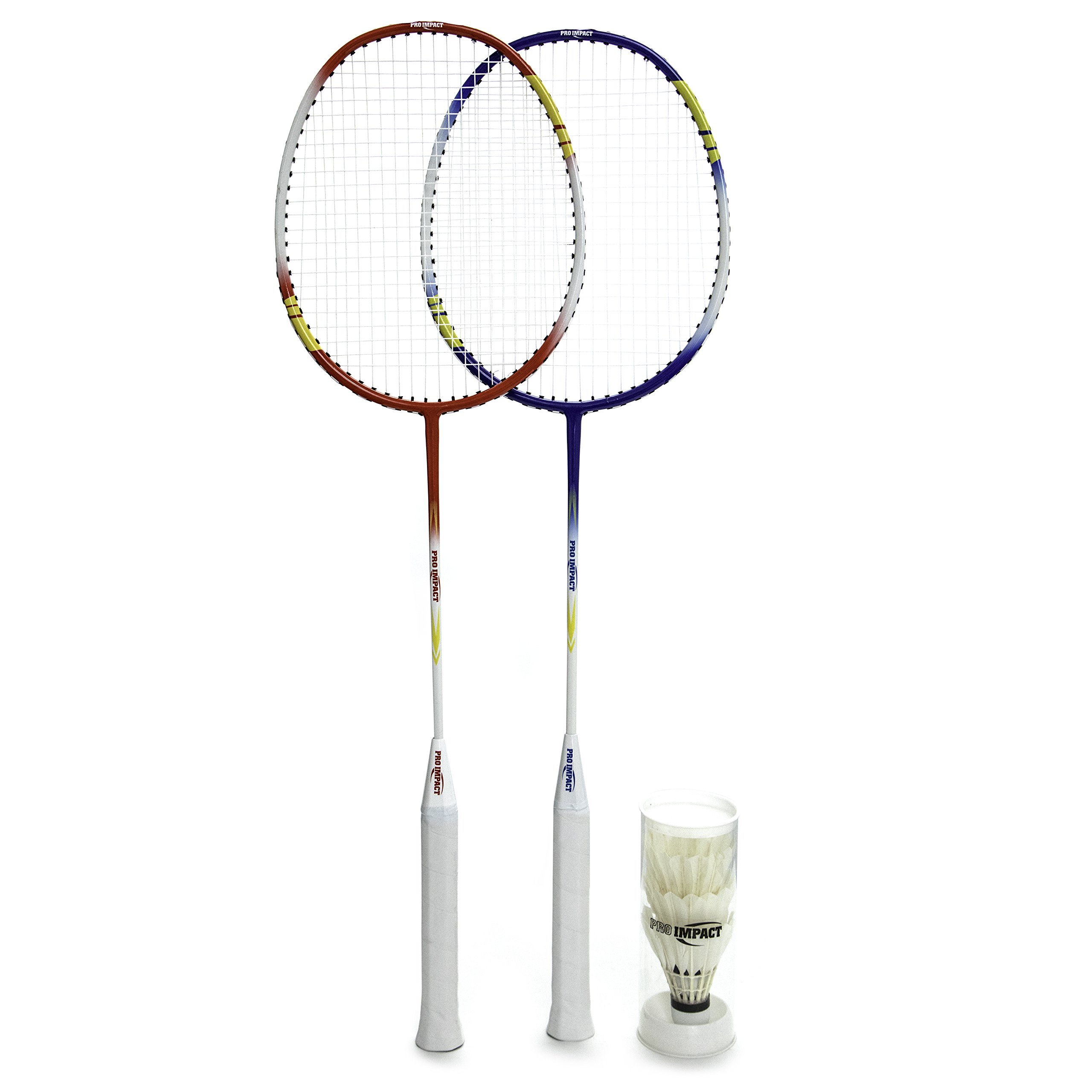 Juego de bádminton Incluye 2 Raquetas de bádminton, 3 Plumas y Funda