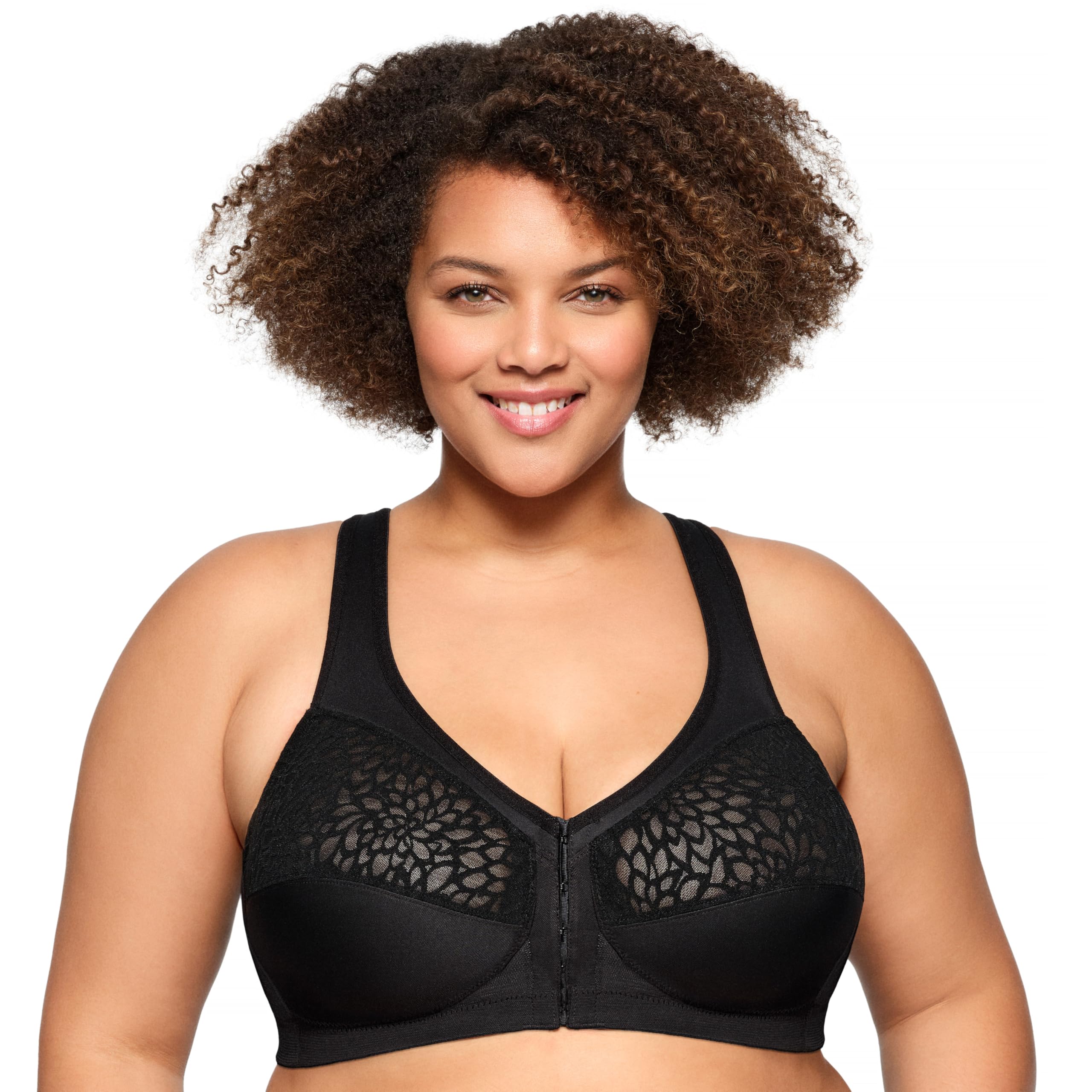 Glamorise Magiclift Dos Nageur sans Armature #1206 Full Coverage Bra Femme (Lot de 1)