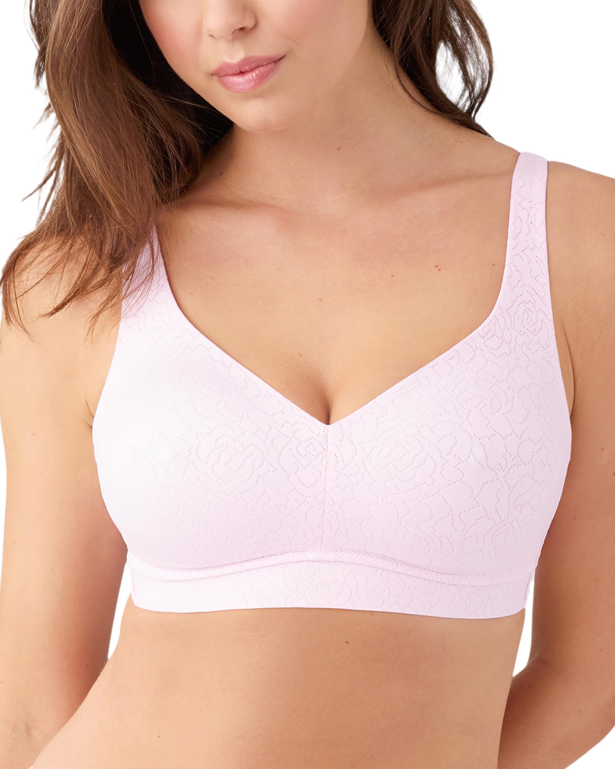 Wacoal Women's Inside Job Unlined Full Coverage Wire Free Bra, 852345
