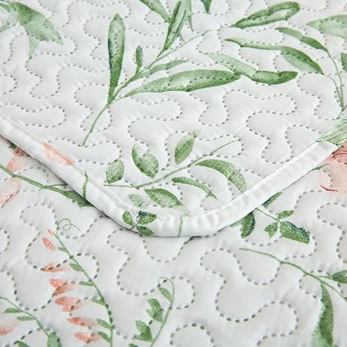 Miniatura 4 de MERRY HOME - Juego de edredón Queen, juego de cama, con funda de edredón, ligera, color liso, de 3 piezas.